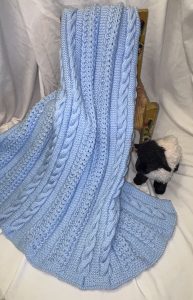 Fan Pattern Baby Blanket