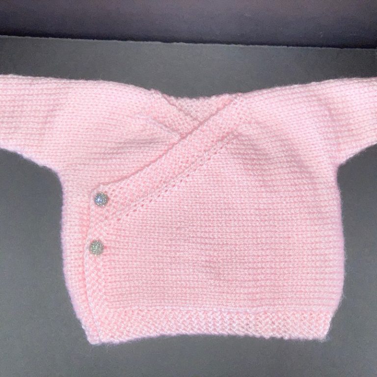 Kimono-Style Sweater, Pink Sparkles