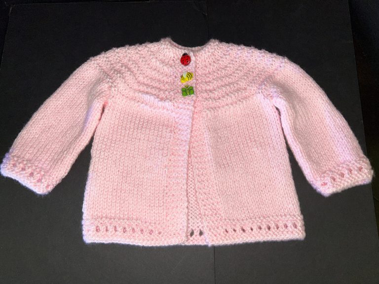 Ladybug, Bee and Butterfly Pink Sweater